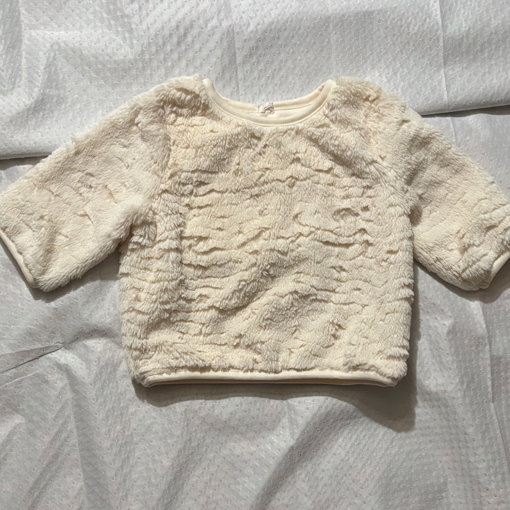 Cozy Cream Textured Sweater